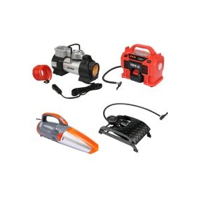 КОМПРЕССОРЫ, АВТОМОБИЛЬНЫЕ ПЫЛЕСОСЫ